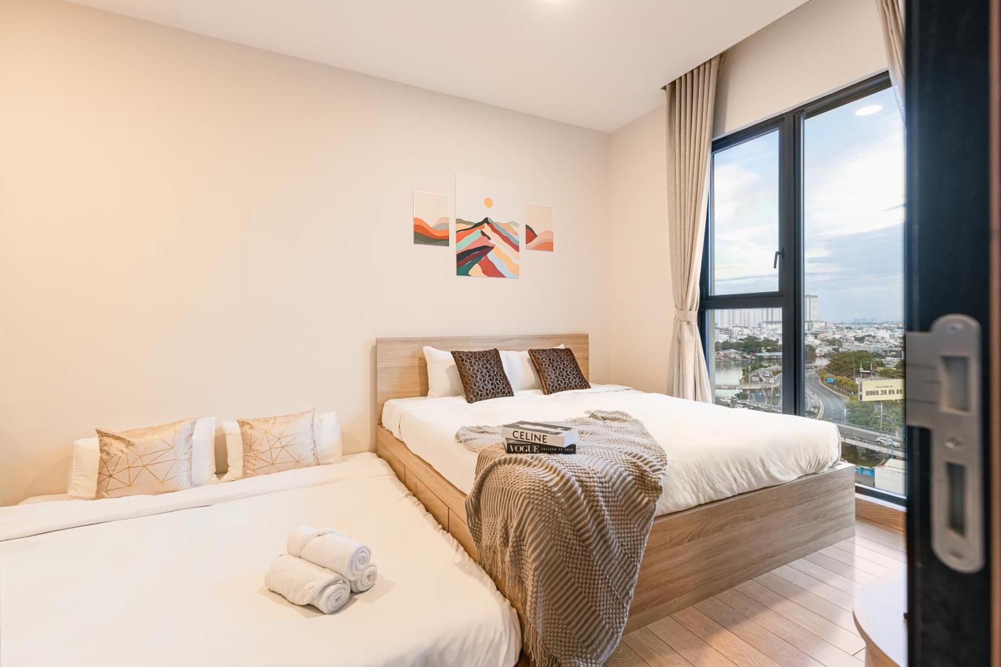 Exclusive 2-3 Bedroom Apartment In District 1 Free Pool Gym Sauna Хошимин Экстерьер фото